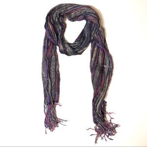 New York and company fringe scarf